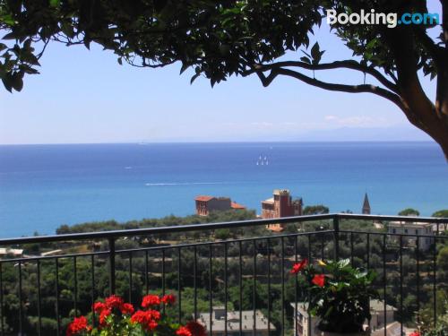 Wohnung mit Terrasse. In Recco