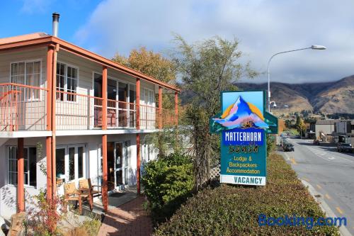 Ferienwohnung in Wanaka. Terrasse!