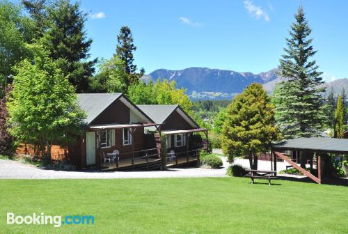 Apartment in Hanmer Springs with heating and internet