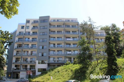 1-Zimmer-Wohnung in Goldstrand. Terrasse!