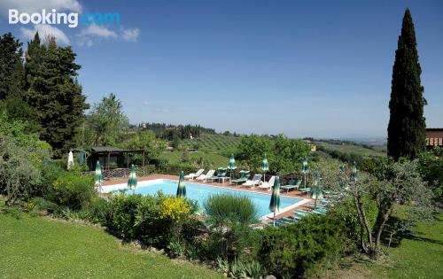 Ar condicionado! Em San Gimignano