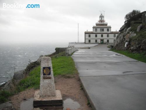 Apartamento em Finisterre. Terraço e piscina