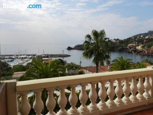1 bedroom apartment in Théoule-sur-Mer with terrace