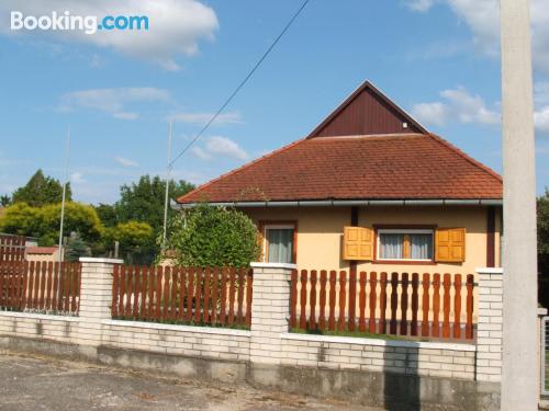 Ferienwohnung für Gruppen in Balatonszabadi. Tierfreundlich