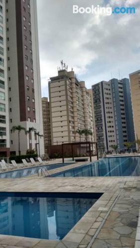 Apartamento de tres habitaciones en Santos