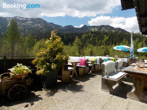 Pequeno apartamento em Rottach-Egern. Terraço!