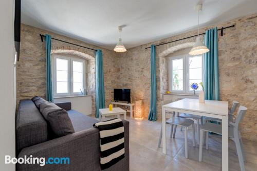 Appartement 50m2 in Supetar. Verwarming en internet