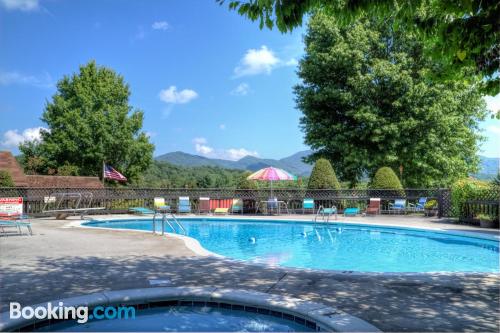 Apt mit Internet und Terrasse. In Townsend