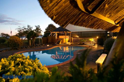 Ferienwohnung mit pool. In Taupo