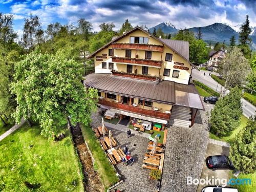 Wohnung mit balkon. In Tatranská Lomnica.