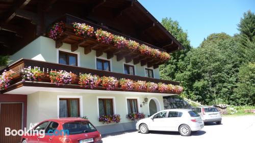 Appartement d'une pièce à Maria Alm am Steinernen Meer. Terrasse et Internet!