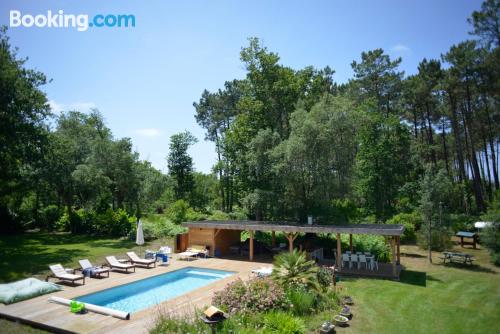 Home with terrace. Enjoy your pool in Seignosse!