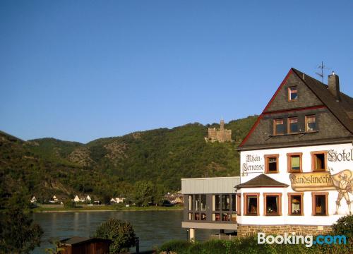 Numa posição central e terraço em Sankt Goar. 28m2!