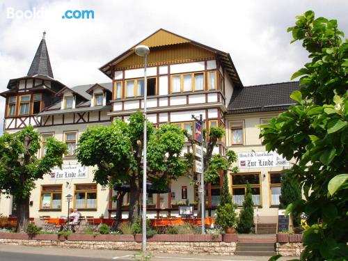 Klein Ferienwohnung in Friedrichroda. Mit Kinderbett