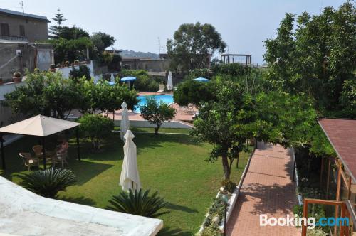 Appartement avec terrasse. À Procida.