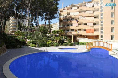 Pool with air place in perfect location of Salou