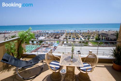 Home for 2 in Torremolinos with air