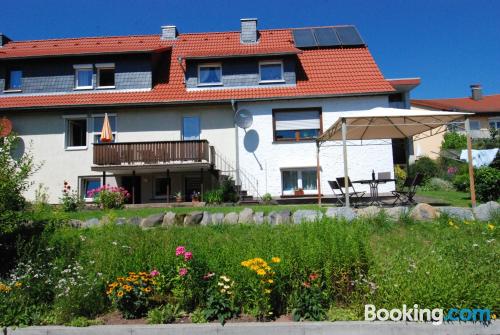 Appartement pour deux personnes. Terrasse et Internet!