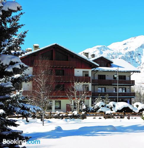 Cuco apartamento dos personas en La Thuile