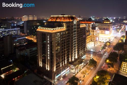 Stay cool: air-con home in Beijing with heating