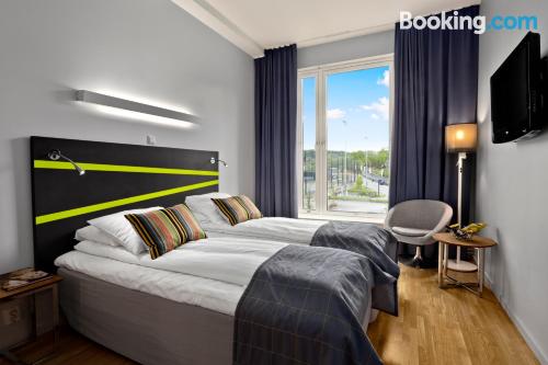 Prático apartamento para duas pessoas em Oslo