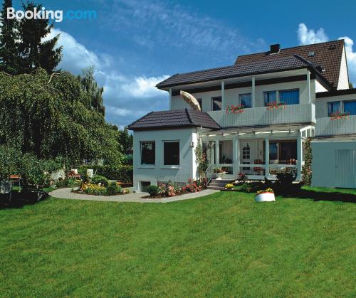 Apt für Familien in Bad Driburg. Balkon!