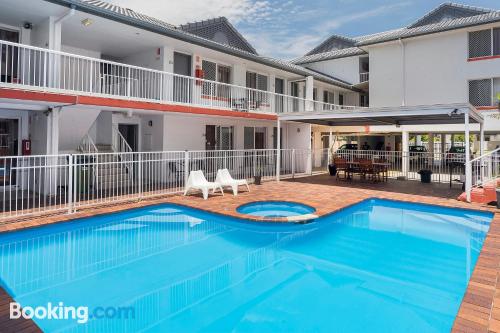 Appartamento con piscina e terrazza, a Gold Coast