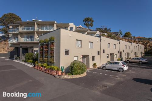 Huge apartment in Hobart with heating