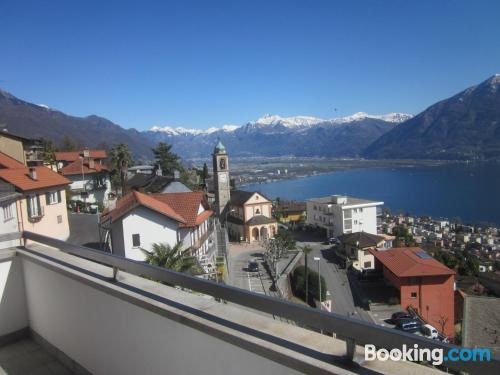 Appartement de 93m2 à Locarno. Chauffage et Internet