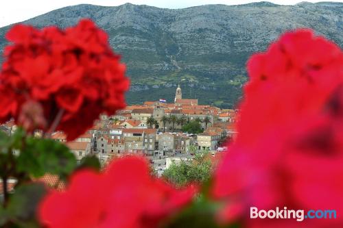 Appartement in Korcula. Verwarming en internet