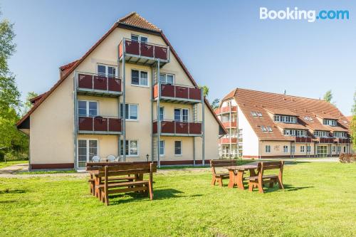 Centraal appartement. Zingst vanuit uw raam!