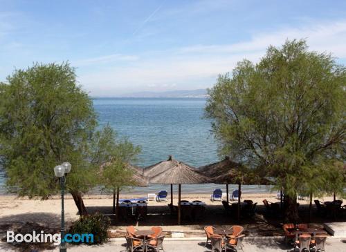 Klein Wohnung in Agia Triada. Terrasse!