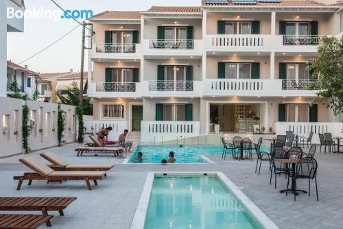 Apt in Lefkada Town. Umfangreiche