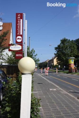 Ferienwohnung mit Balkon. In Fürth