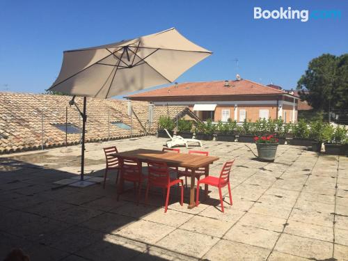 Apartamento com terraço, na melhor posição de Porto San Giorgio