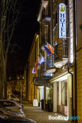 Place in Bialystok with terrace