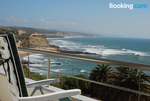 Apartamento com piscina e ar condicionado em Ericeira