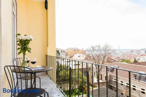 Apartamento em Lisboa. Terraço!