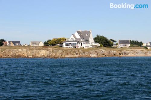 Appartement met verwarming. Batz-sur-Mer vanuit uw raam!