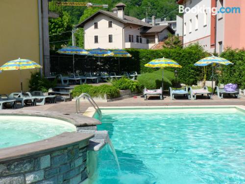 Central apartment with pool