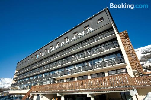 Apartment in Les Deux Alpes with heating