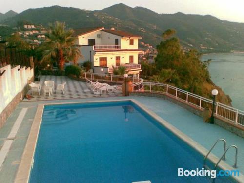 Perfect location in Gioiosa marea. With terrace