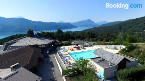 Appartement avec terrasse et Wifi à Chorges. Chauffage