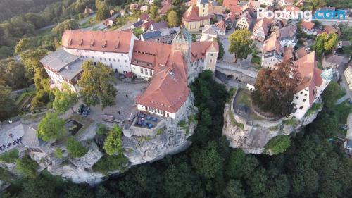 Hohnstein aan zijn voeten! Een positie exceptionenle, internet