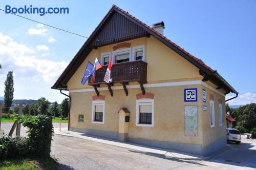 Appartement avec terrasse. Novo Mesto à vos pieds