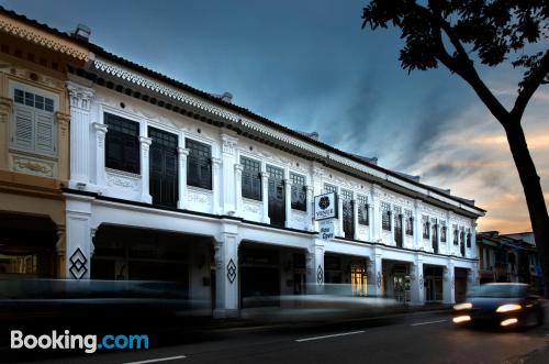 Place in Singapore. Air-con!