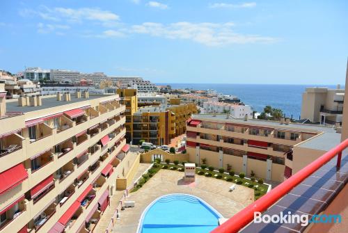 Apt mit Terrasse. In Puerto de Santiago