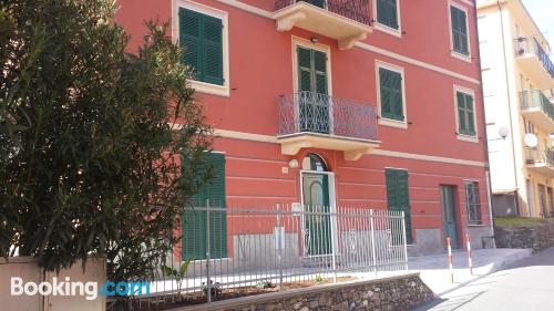 Spacieux appartement à Moneglia. Chauffage