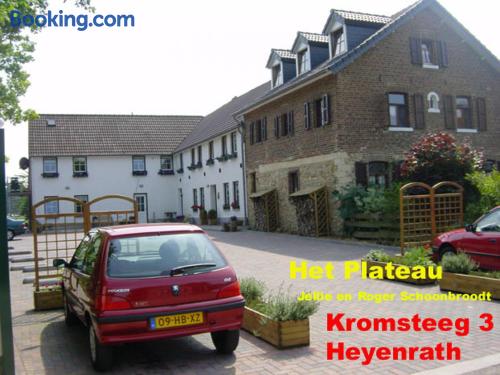 Pet friendly apartment in Heijenrath. Enjoy your terrace