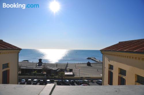 Appartement met terras. Lido Di Ostia aan zijn voeten!